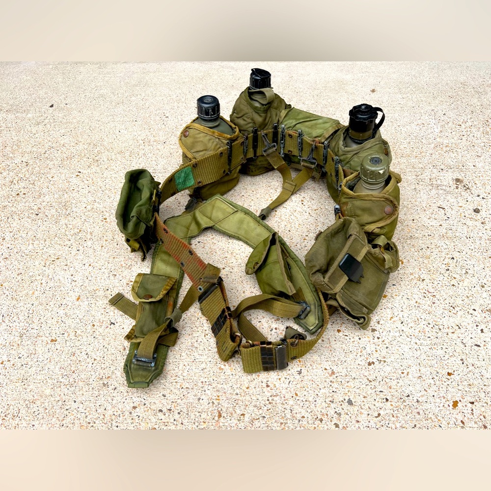 Military Belt with accessories